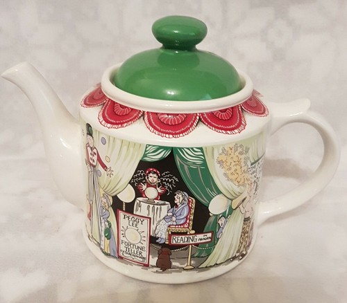 Goose fair teapot by - "goose, judith