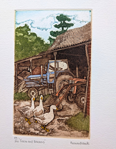 Richard wade geese - wade, and